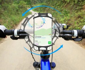 ER4 SILIKONOWY UCHWYT ROWEROWY NA TELEFON SMARTFON 3