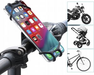 ER4 SILIKONOWY UCHWYT ROWEROWY NA TELEFON SMARTFON 4