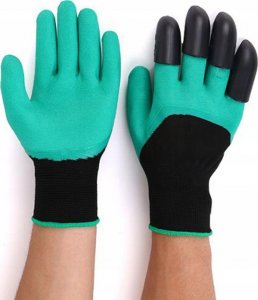 ER4 RĘKAWICE RĘKAWICZKI OGRODOWE GRABIE PAZURKI PAZURY 4