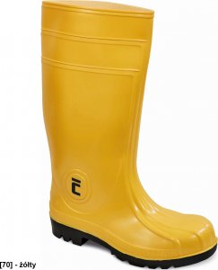 CERVA EUROFORT S5 - wysokie antystatyczne obuwie pianka PVC z podnoskiem - żółty 45 2