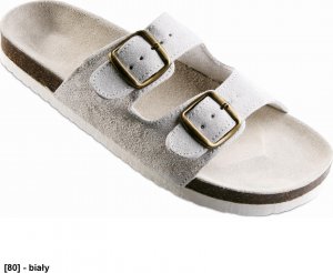 CERVA PUDU - klapki - biały 45 2