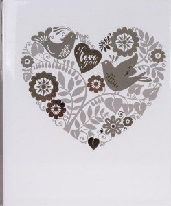 FANDY Fotoalbum samoprzylepny szyty BSS-20W Lace 1 1