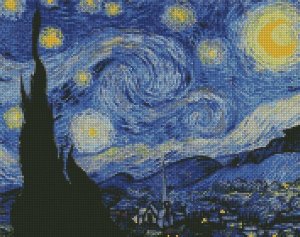 Ideyka Diamentowa mozaika - Vincent van Gogh 40x50cm 1