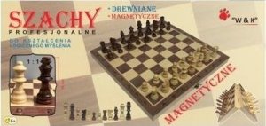 W&K Średnie szachy królewskie drewniane 1