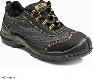 CERVA STRONG PROFESSIONAL SPRINT GREY S1 - materiałowe półbuty ochronne ze stalowym podnoskiem, podeszwa PU/PU 45 2