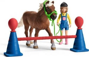 Figurka Schleich Zestaw trening zręcznościowy dla kucyków (42481) 4