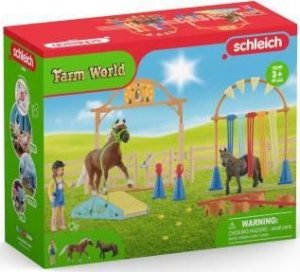 Figurka Schleich Zestaw trening zręcznościowy dla kucyków (42481) 6