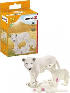 Figurka Schleich Schleich Wild Life mother lion with babies, toy figure 1