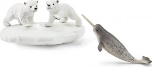 Figurka Schleich Schleich Wild Life polar bear slide, toy figure 1