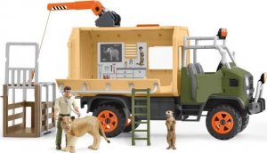 Figurka Schleich Duża ciężarówka ratunkowa dla zwierząt 1