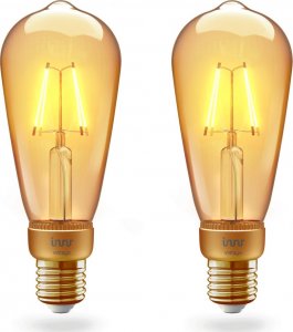 INNR Lighting Innr Smart Filament Bulb E27 Vintage Edison, LED Lamp (2-Pack, Replaces 30 Watt) 1
