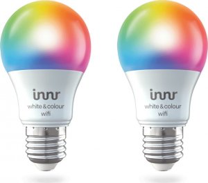 INNR Lighting Innr WiFi Bulb white & color E27, LED lamp (2-pack, replaces 60 Watt) 1