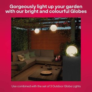 INNR Lighting Innr Outdoor Smart Globe Light Color Extension, LED Light (Replaces 33 Watt, Extension) 3