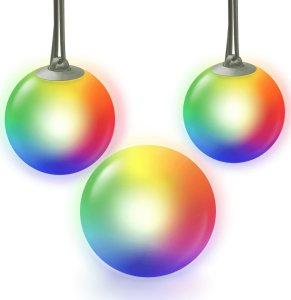 INNR Lighting Innr Outdoor Smart Globe Light Color 3-Pack, LED Light (Replaces 33 Watt) 3