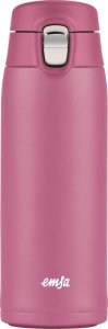 Emsa Emsa TRAVEL MUG light thermal mug 0.4 liters (pink, flip lid) 1
