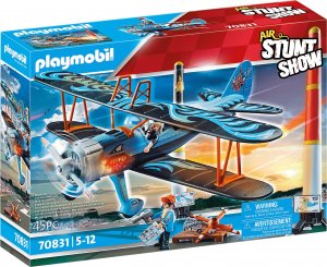 Playmobil Playmobil Biplane Phoenix aerobatics show 70831 1
