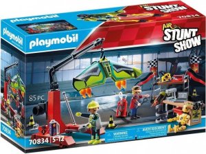 Playmobil PLAYMOBIL 70834 Air Stunt Show Service Station Construction Toy 1