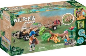 Playmobil Playmobil 71011 Wiltopia Animal Rescue Quad Construction Toy 1