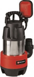 Einhell Einhell dirty water pump GC-DP 9040 N, submersible / pressure pump (red / stainless steel, 900 watts) 1