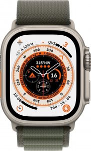 Smartwatch Apple Watch Ultra GPS + Cellular 49mm Titanium Case Alpine Loop Medium Zielony  (MQFN3FD/A) 2