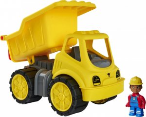 Big BIG Power-Worker tipper + figure, toy vehicle (yellow/grey) 1
