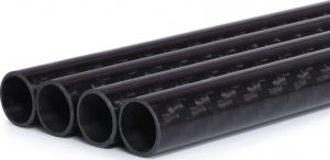 Alphacool Alphacool Carbon HardTube 13mm 4x 80cm, tube (black, set of 4) 1