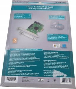 Kontroler Dawicontrol Dawicontrol DC-614e RAID SATA PCIe blister, controller 2