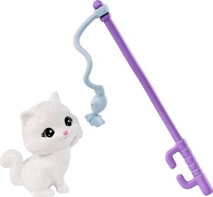 Lalka Barbie Barbie Zabawa z Kotkami 5 Kotków Zestaw HHB70 3