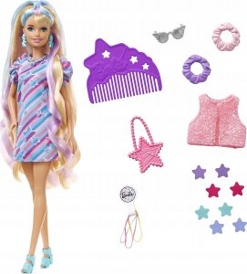 Lalka Barbie Mattel Totally Hair Gwiazdki (HCM87/HCM88) 1
