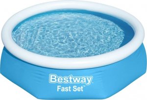 Bestway Basen okrągły 244cm x 61cm niebieski (57450) 1