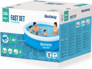 Bestway Basen dmuchany okrągły 305 x 305 cm 17
