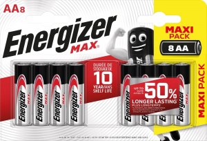 Energizer Bateria Max AA / R6 8 szt. 2