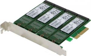 Sedna Adapter PCIe na 4x M.2 SSD (196281) 2