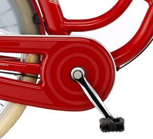 Rower elektryczny Fischer Cita Retro 2.0 28" czerwony 3