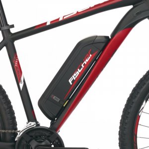 Rower elektryczny Fischer Montis EM1726 27.5" czerwony 2