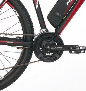 Rower elektryczny Fischer Montis EM1726 27.5" czerwony 3