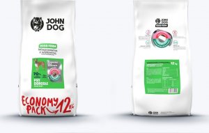 John Dog GOOD Adult wieprzowina z wołowiną12kg 2