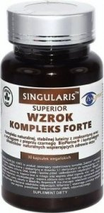 Singularis-Herbs Singularis Wzrok Kompleks + Luteina 15 mg 30 kapsułek - WYSYŁAMY W 24H! 1