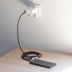 Kabel USB Reagle USB-C - USB-C 0.5 m Czarny 4