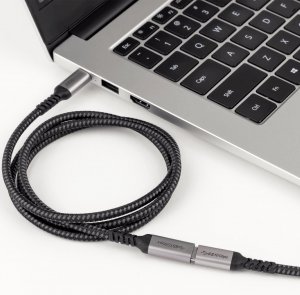 Kabel USB Reagle USB-C - USB-C 1 m Czarny 6