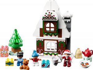 LEGO Duplo Piernikowy domek Świętego Mikołaja (10976) 8