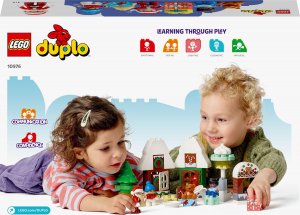 LEGO Duplo Piernikowy domek Świętego Mikołaja (10976) 9