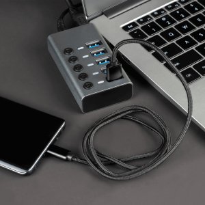 HUB USB Reagle PRO 4x USB-A 3.2 Gen1 6