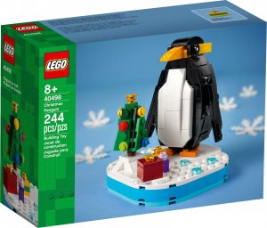 LEGO Exclusive Bożonarodzeniowy pingwin (40498) 1