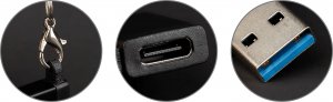 Adapter USB Reagle Reagle Adapter OTG Przejściówka USB-A USB-C 3.2 100W 5