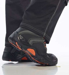 Portwest FC60 Operis S3 HRO - Trzewik, podeszwa HRO, wodoodporna cholewka, kompozytowy podnosek i wkładka antyprzebiciowa, 100% bez metalu - niebieski 44 5