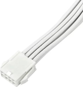 SilverStone SilverStone power supply extension cable SST-PP07E-EPS8W-V2, EPS 12V 8pin (4+4) (white, 30cm) 3