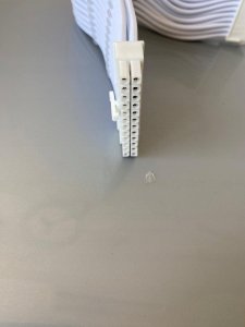 SilverStone SilverStone power supply extension cable SST-PP07E-MBW-V2, 24pin ATX (white, 30cm) 5