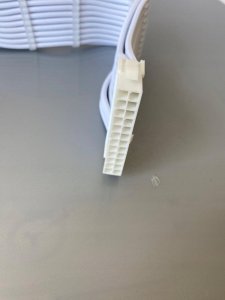 SilverStone SilverStone power supply extension cable SST-PP07E-MBW-V2, 24pin ATX (white, 30cm) 6