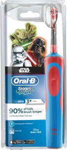 Szczoteczka Oral-B Kids Stages Power Star Wars Vader Czerwono-niebieska 2